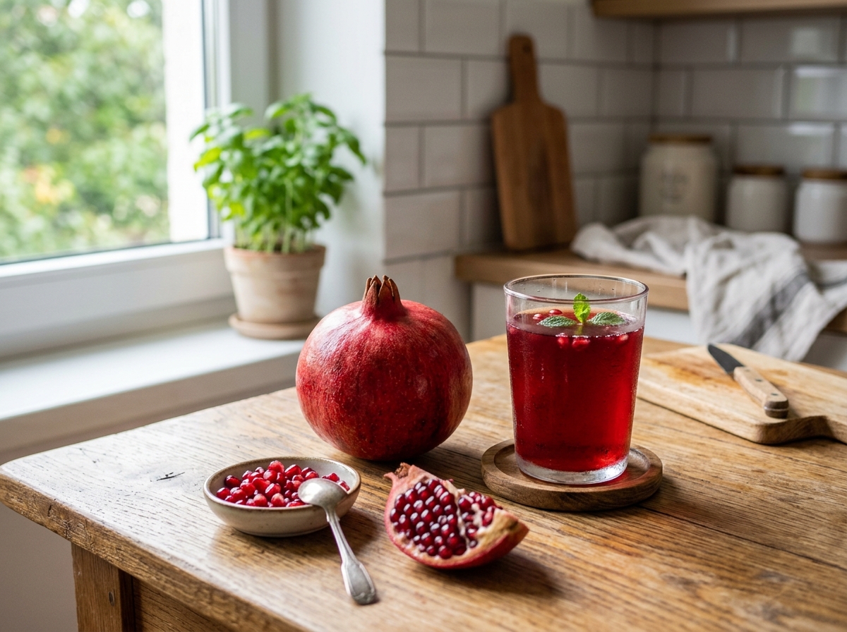 مركب طبيعي في الرمان قد يدعم صحة القلب والشرايين