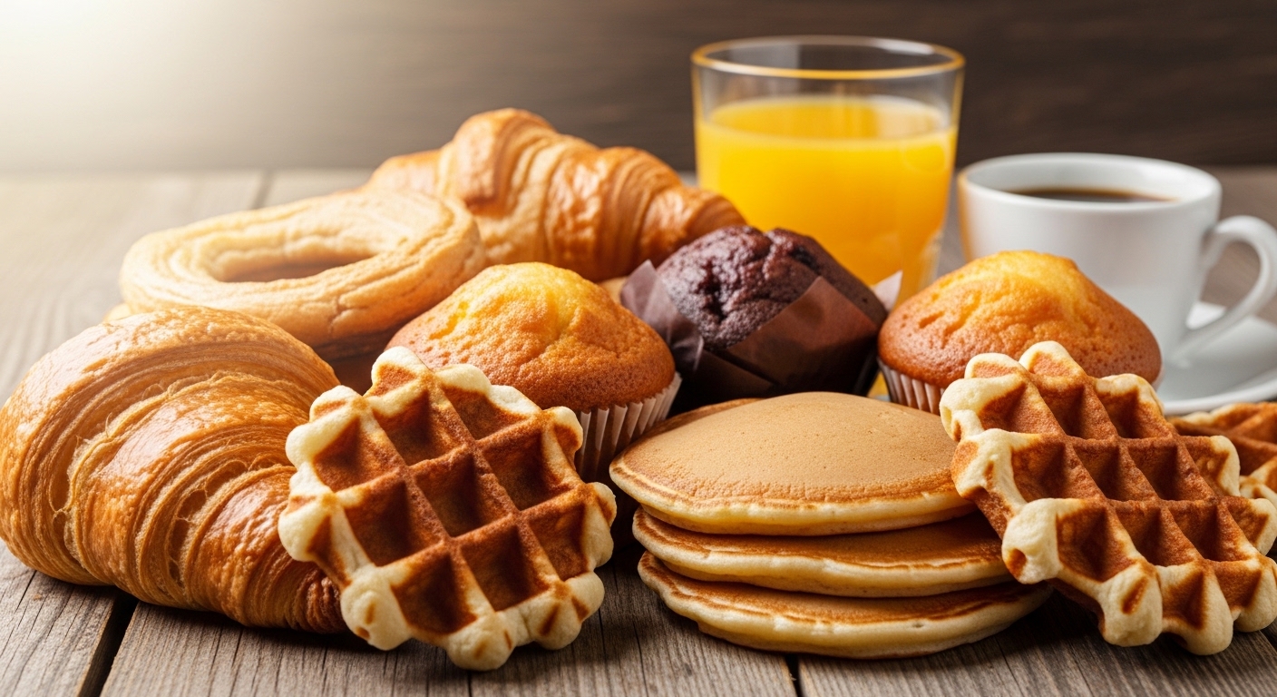 منها المخبوزات .. أطعمة إفطار شائعة قد تزيد الالتهاب في الجسم