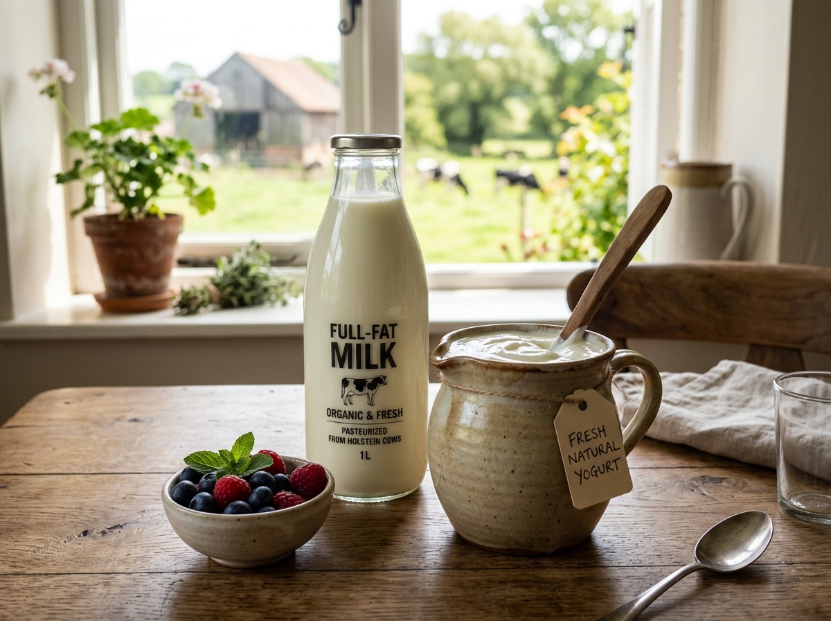 الحليب كامل الدسم.. فوائد غذائية مهمة ومتى يجب تناوله بحذر